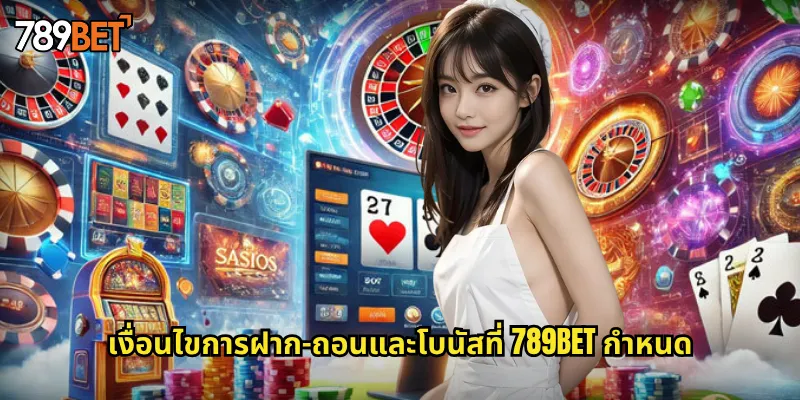 เงื่อนไขการฝาก-ถอนและโบนัสที่ 789bet กำหนด