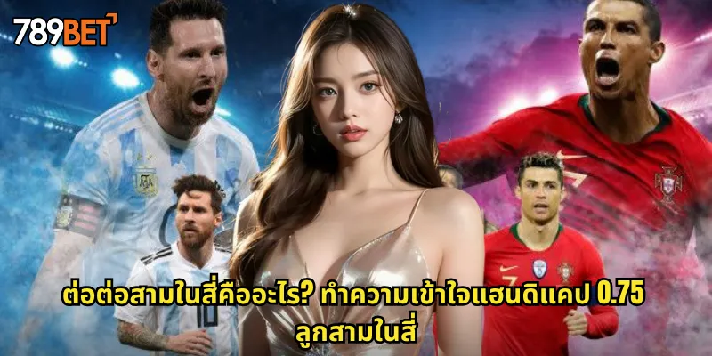 ต่อสามในสี่คืออะไร? ทำความเข้าใจแฮนดิแคป 0.75 ลูก